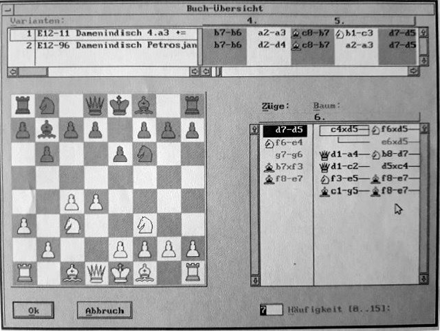 software - In an opening tree on ChessBase, how can we fix the